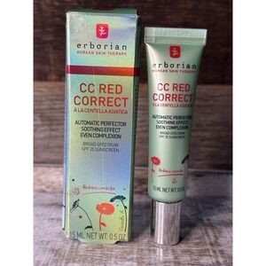Erborian‎ CC Correct Soothing Effect Even Complexion SPF 25 0.5 oz | NIB